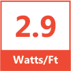 2.9 watts.ft icon