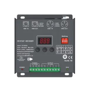 <h3>DMX512/RDM Decoder</h3>